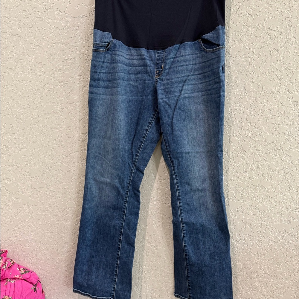 Liz Lange Maternity for Target Jeans Bootcut Size 18